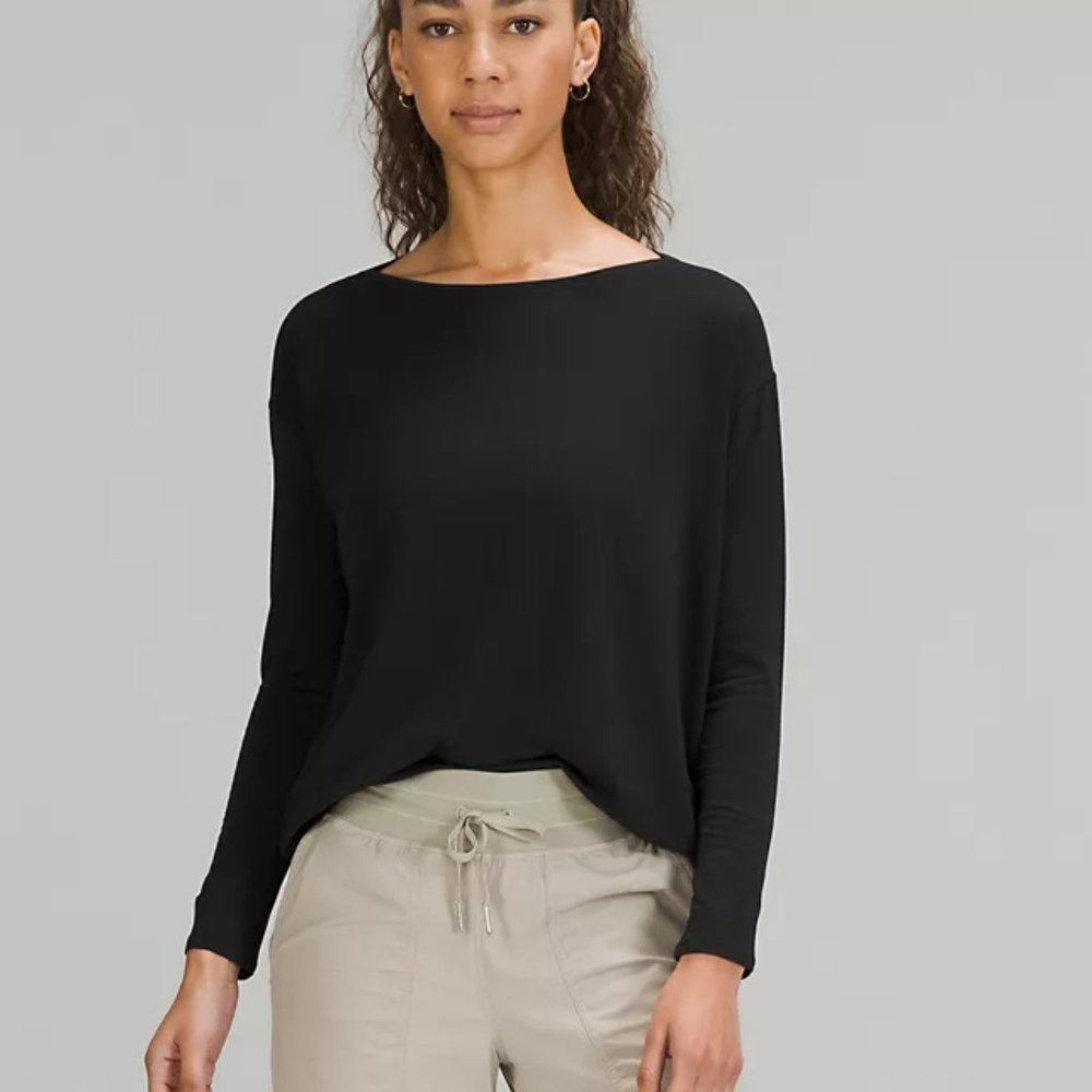 Lululemon Back in Action Long-Sleeved Shirt